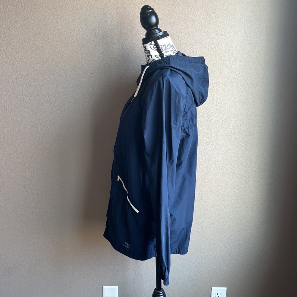 A&F Navy Rain Jacket - Picture 6 of 15